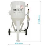 Пескоструйный аппарат SBM-76-12 М (А)