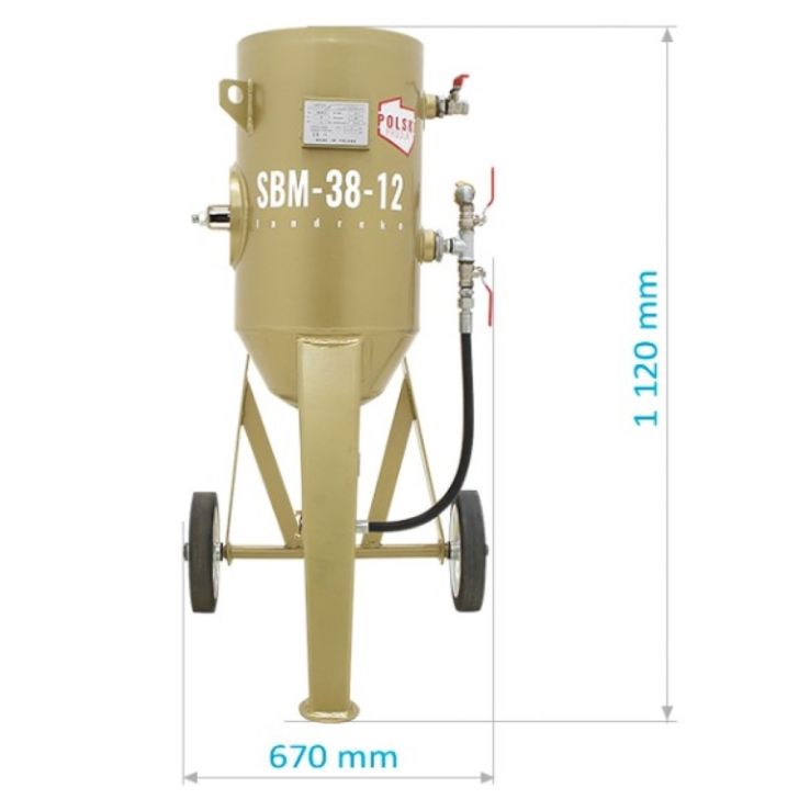 Tank sandblaster SBM-38-12 P (A)