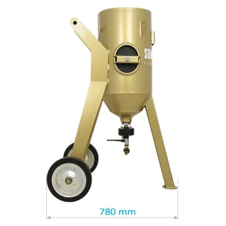 Tank sandblaster SBM-38-12 P (A) + SAFETY KIT