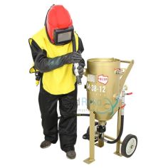 Tank sandblaster SBM-38-12 P (B) + SAFETY KIT