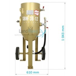Tvertnes smilšu strūkla SBM-38-12 P (B) + DROŠĪBAS KOMPLEKTS