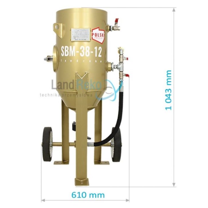 Танковый пескоструйный аппарат СБМ-38-12 П(Б) + КОМПЛЕКТ БЕЗОПАСНОСТИ