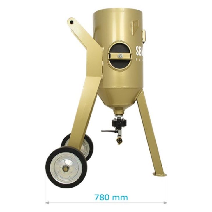 Tank sandblaster SBM-38-12 P (A) + SAFETY KIT