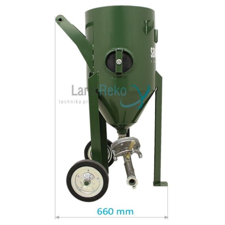 Tank sandblaster SBM-76-12 C (B) + SAFETY KIT