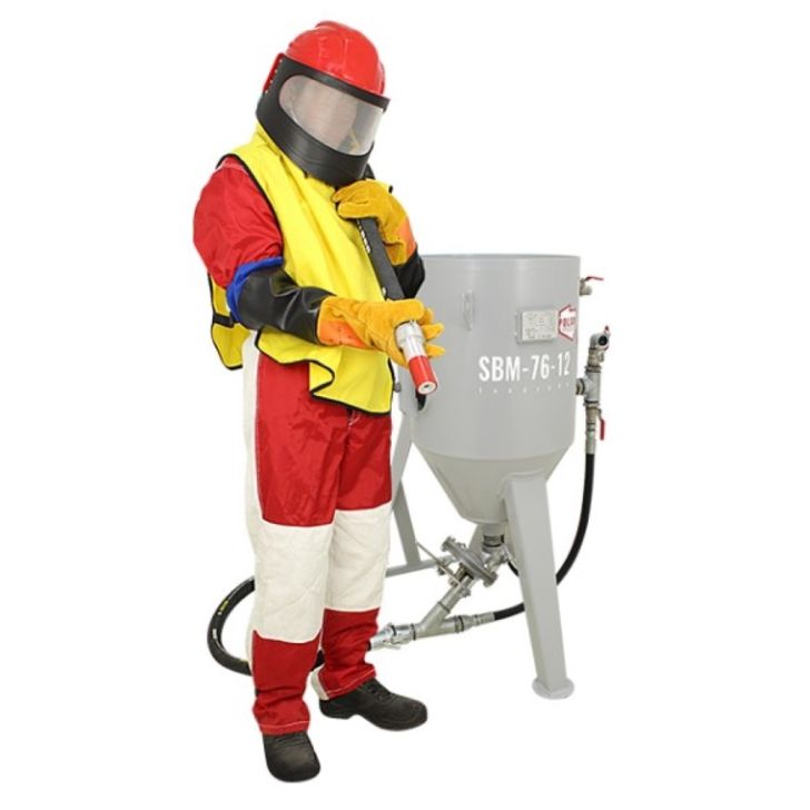 Tank sandblaster SBM-76-12 C (A) + SAFETY KIT