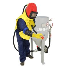 Tank sandblaster SBM-76-12 M (B) + SAFETY KIT