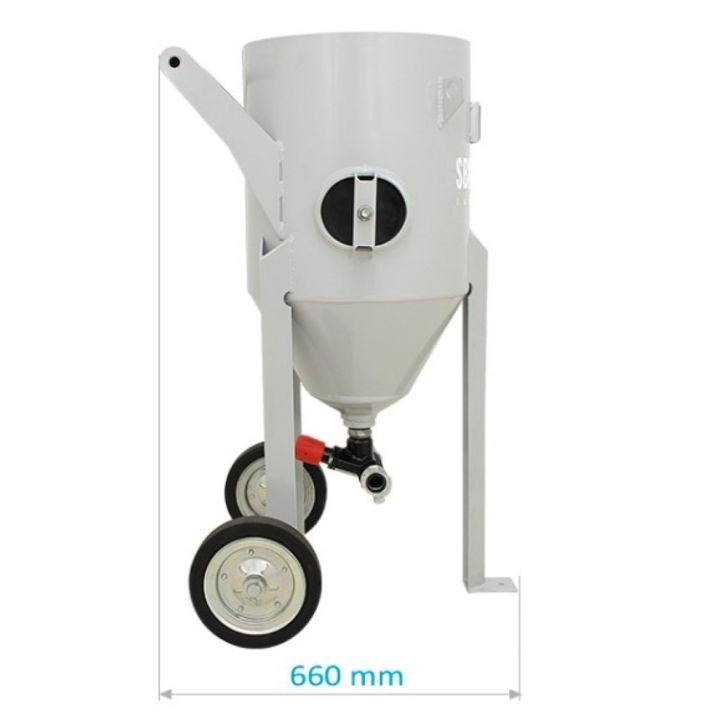 Tank sandblaster SBM-76-12 M (B) + SAFETY KIT