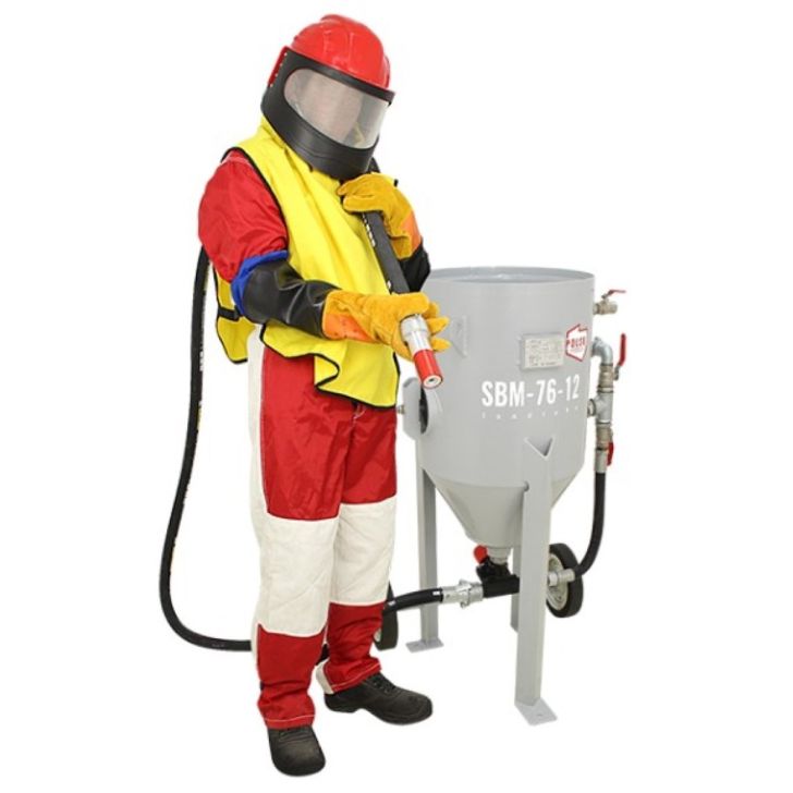 Tank sandblaster SBM-76-12 M (B) + SAFETY KIT