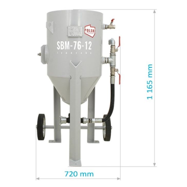 Танковый пескоструйный аппарат СБМ-76-12 М(Б) + КОМПЛЕКТ БЕЗОПАСНОСТИ