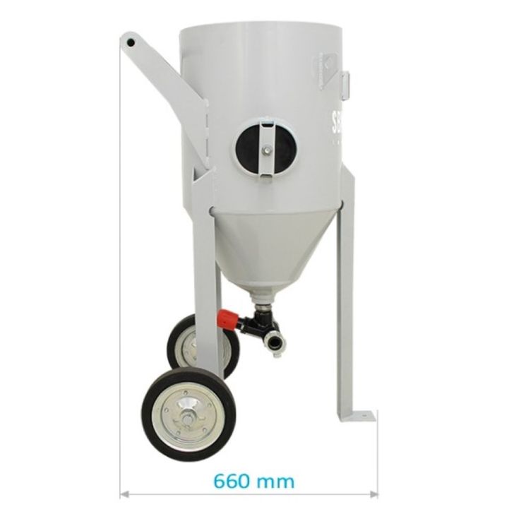 Tank sandblaster SBM-76-12 M (B) + SAFETY KIT