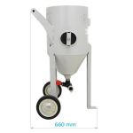 Tank sandblaster SBM-76-12 M (B) + SAFETY KIT