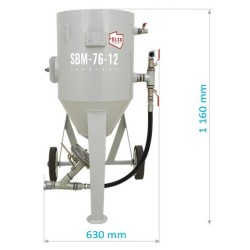 Tvertnes smilšu strūkla SBM-76-12 C (A) + DROŠĪBAS KOMPLEKTS