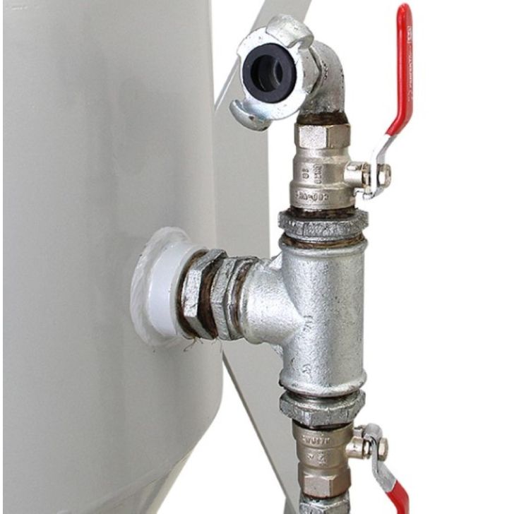 Tank sandblaster SBM-76-12 C (A) + SAFETY KIT