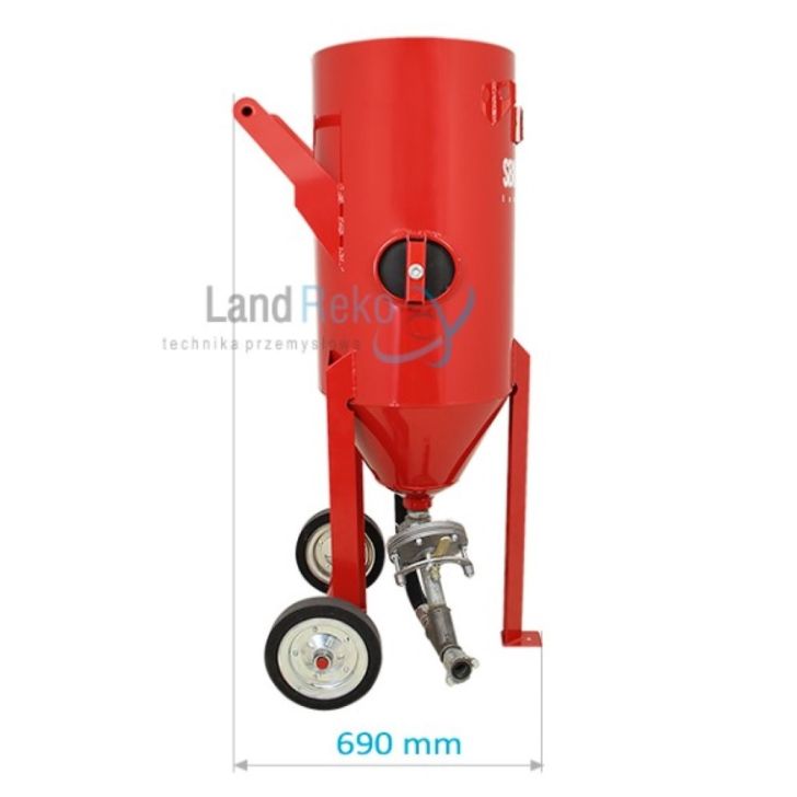 Tank sandblaster SBM-130-12 C (B) + SAFETY KIT