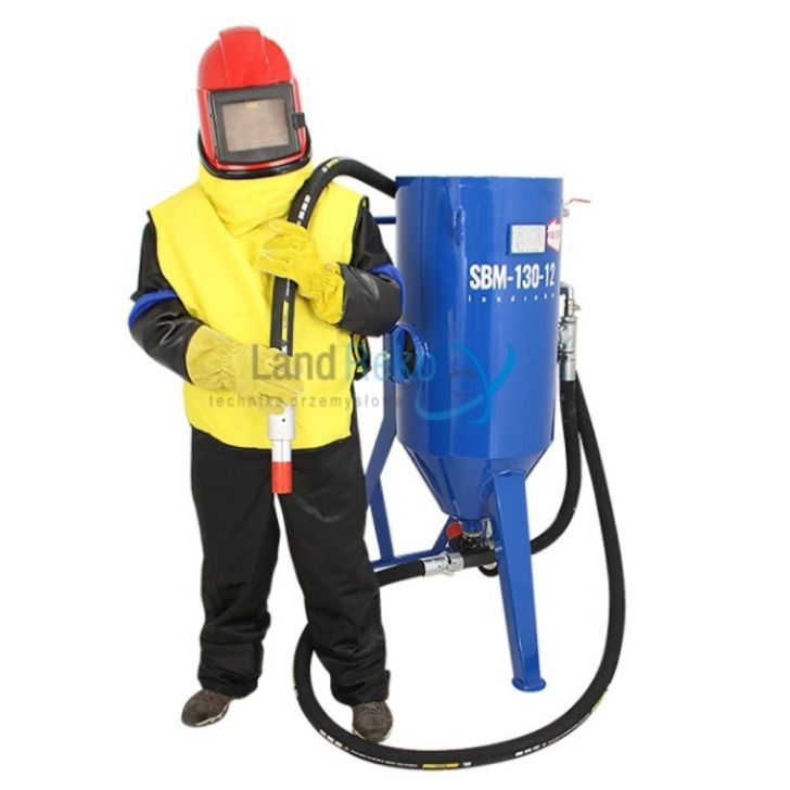 Tank sandblaster SBM-130-12 M (A) + SAFETY KIT