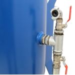 Tank sandblaster SBM-130-12 M (A) + SAFETY KIT