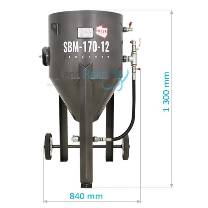 Tank sandblaster SBM-170-12 M (B) + OHS