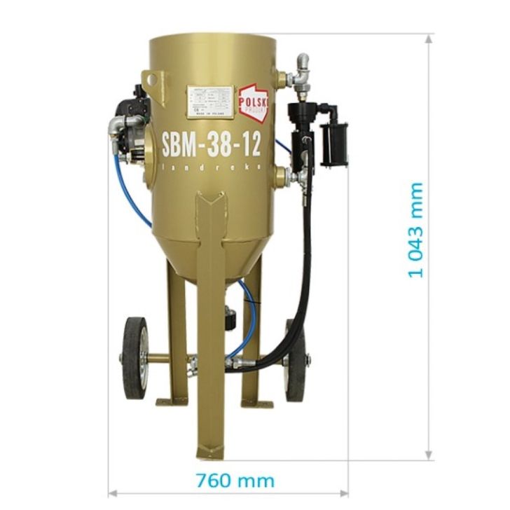 Hydro sandblasting machine SBM-38-12 H (B)