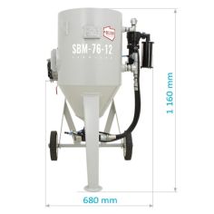 Hidrosmilšu strūkla SBM-76-12 H (A) 2