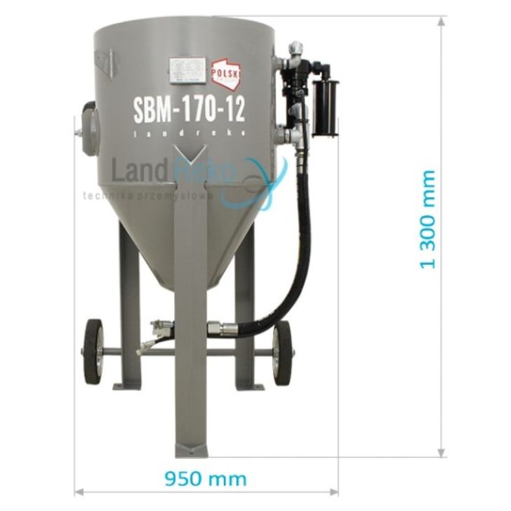 Hydro sandblasting machine SBM-170-12 H (B)