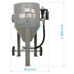 Hydro sandblasting machine SBM-170-12 H (B)