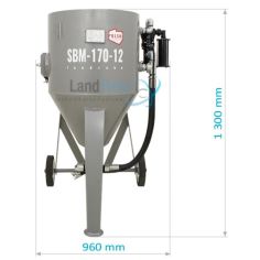 Hydro sandblasting machine SBM-170-12 H (A) 2