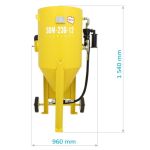 Hydro sandblasting machine SBM-230-12 H (B)