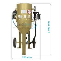 Hydrosandblaster SBM-38-12 H(B) + SAFETY KIT 2