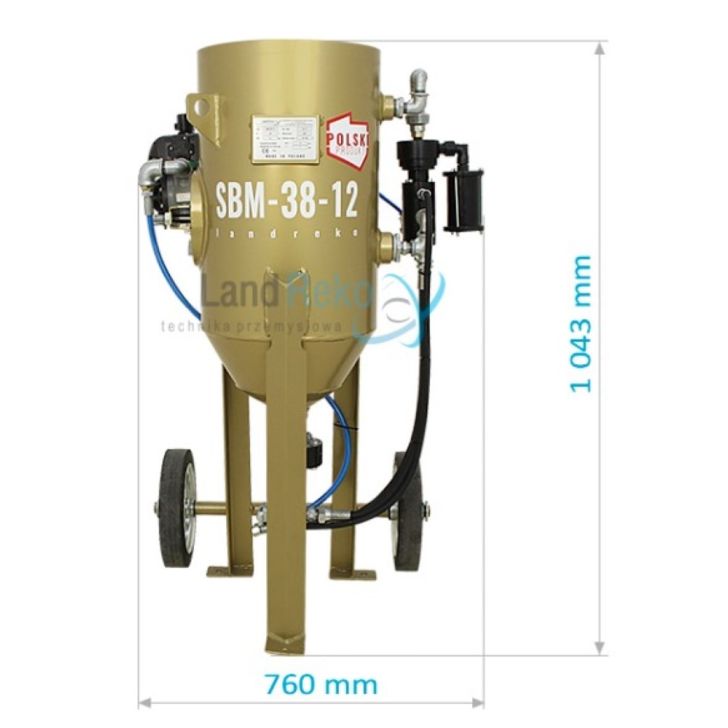 Hydrosandblaster SBM-38-12 H(B) + SAFETY KIT