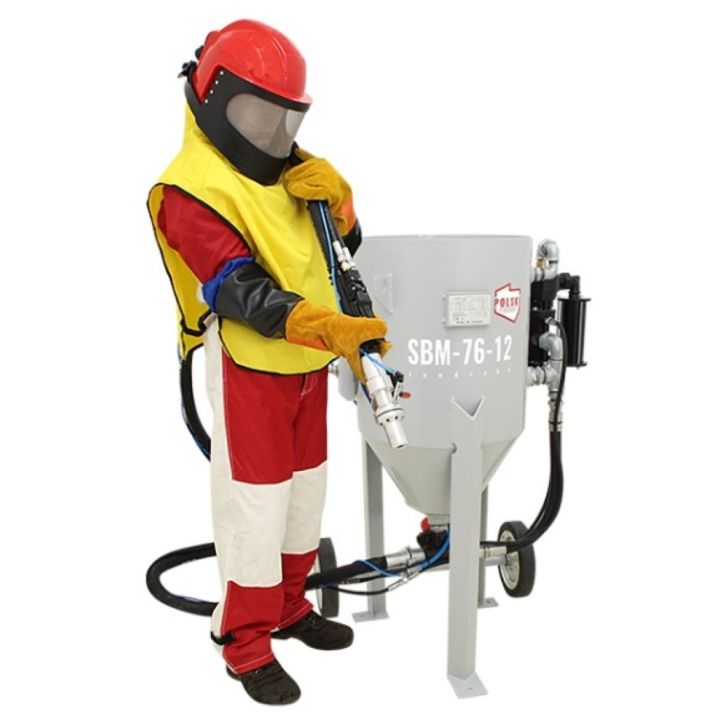 Hydro sandblaster SBM-76-12 H(B) + SAFETY KIT