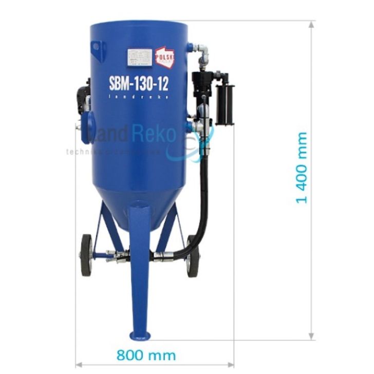 Hydro sandblaster SBM-130-12 H(A) + SAFETY KIT