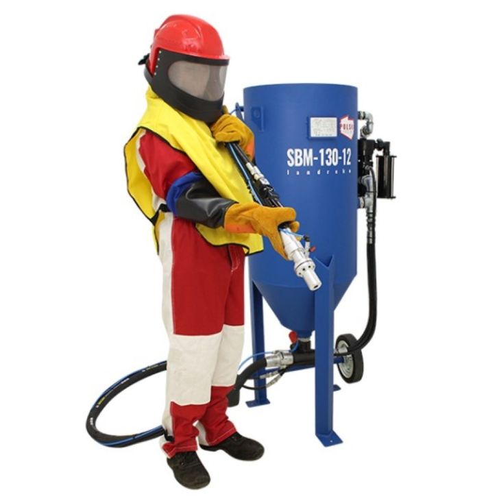 Hydro sandblaster SBM-130-12 H(B) + SAFETY KIT