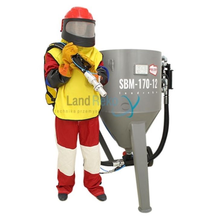 Hydrosandblaster SBM-170-12 H(A) + SAFETY KIT