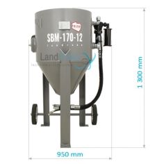 Hydrosandblaster SBM-170-12 H(B) + SAFETY KIT 2