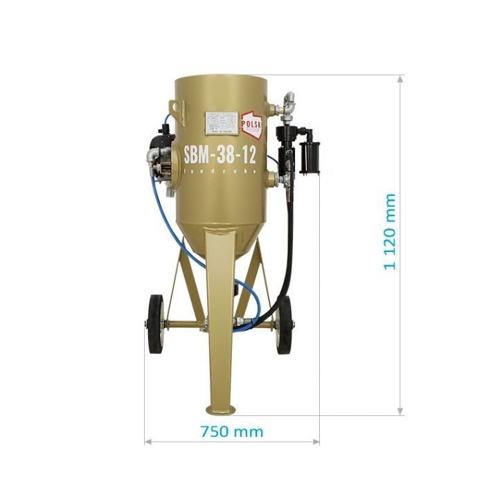 Hidrosmilšu strūkla SBM-38-12 H (A)