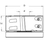 Milling head D125x50 d30 Z4 V4 ALU