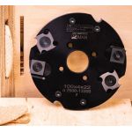 Frēzgalva D100x4 d22 Z4+4 STEEL