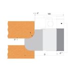 Frēzgalva D119x25 d30 Z2 ALU