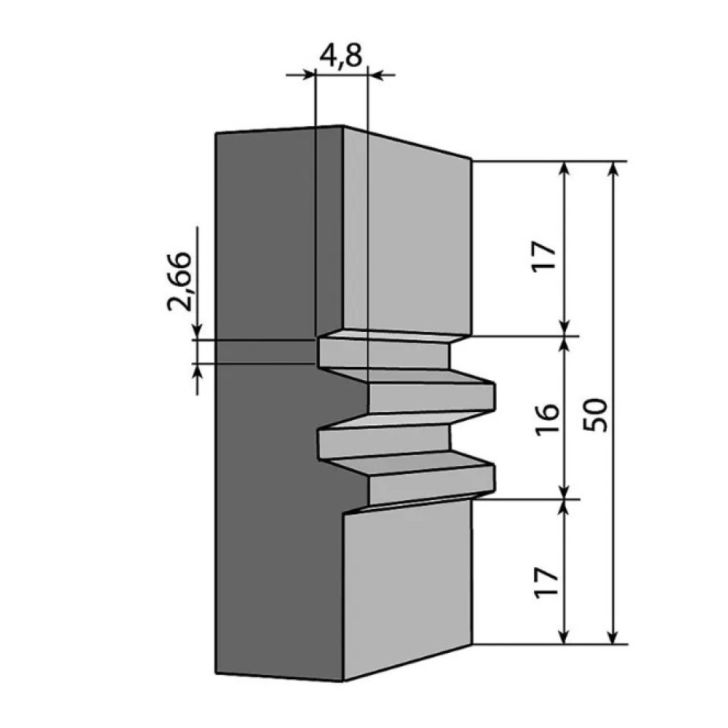 Frēzgalva D130x50 d30 Z2 ALU