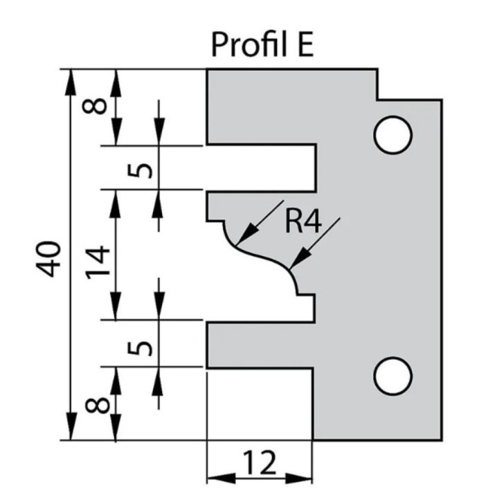 Frēzgalva D120x40 d30 Z2 ALU