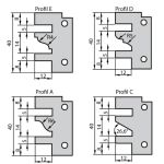 Frēzgalva D120x40 d30 Z2 ALU
