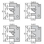 Frēzgalva D120x40 d50 Z2 ALU