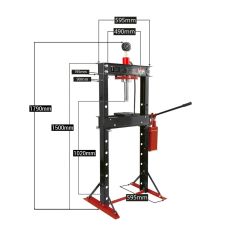 Hidrauliskā prese HH-370 20T 2