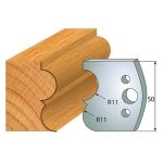 Profile knife for milling cutter No. 572 - 2 pcs. 50x4 mm SP