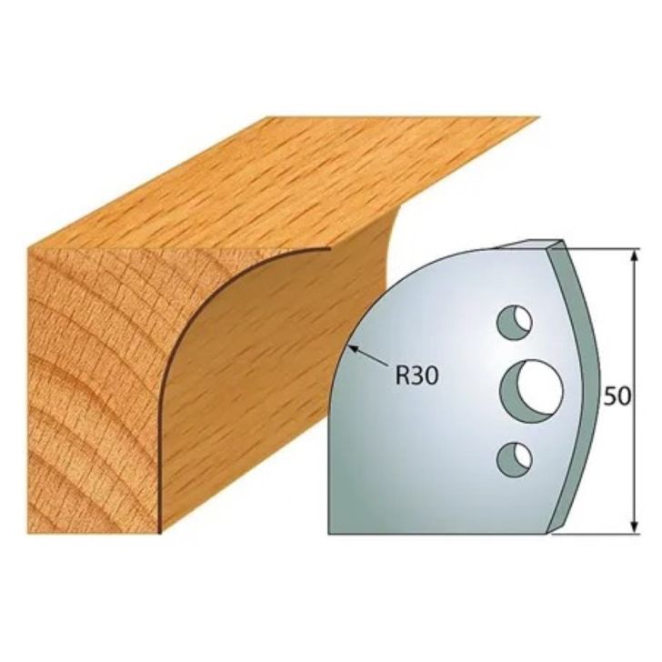 Контрнож для фрезерования профиля №564 – 2 шт. 50х4 мм СП