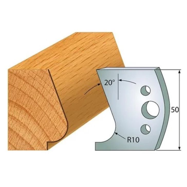 Контрнож для фрезерования профиля №580 – 2 шт. 50х4 мм СП