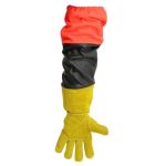 Gloves for sandblasting equipment