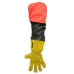Gloves for sandblasting equipment