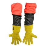 Gloves for sandblasting equipment