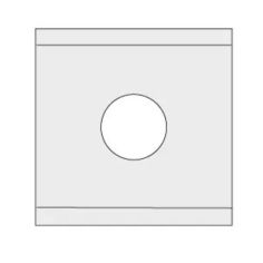 IGM Нож обратный N011 HWM Z2 - 15x12x1,5 UNI